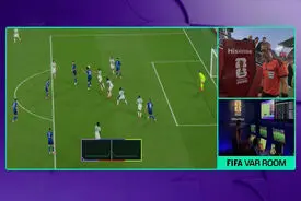 لحظه جنجالی دیدار پرتغال و کرواسی!