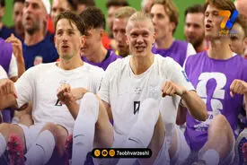 پاسخ جالب هالند به مقایسه با مسی در کورس آقای گلی +عکس
