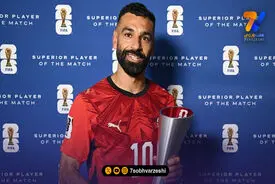 صلاح بهترین بازیکن نبرد نفس‌گیر مصر و استرالیا شد