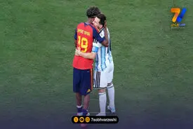 دلگرمی یامال به مسی پس از پایان فینال جام جهانی