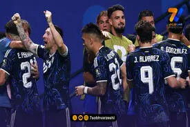 آرژانتین 2 - انگلیس یک؛ مسی معمار فینالیست شدن آرژانتین!