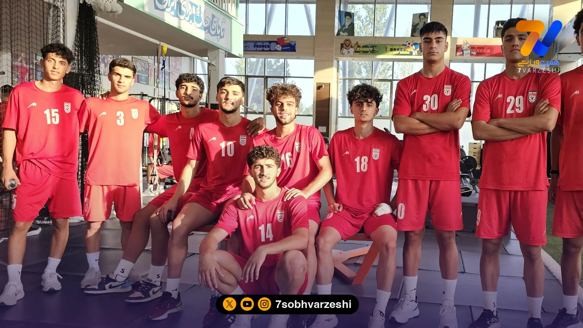 شاگردان حدادی‌فر در دو گروه تمرین کردند