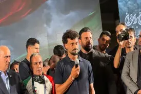 بغض رامین رضاییان هنگام تشکر از حمایت مردم
