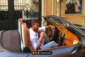 رونمایی از پورشه لوکس رامین رضائیان