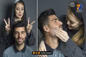 جشن تولد 3 نفره مهدی طارمی با کیکی به شکل توپ فوتبال