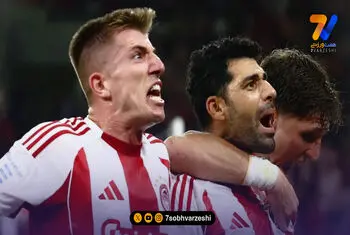 قهرمانی المپیاکوس در سوپرجام یونان با گلزنی طارمی