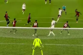 گل دوم آرسنال به بورنموث توسط دکلان رایس