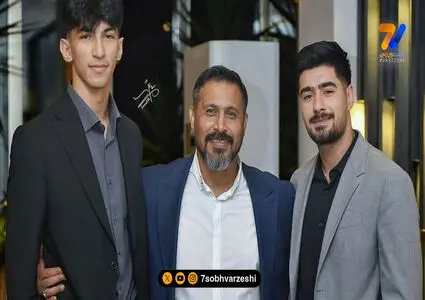 قاب ورزشی| امیررضا، رحمان، امین، مهران، مجید، آرین و محمدهادی ساروی