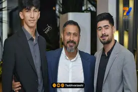 قاب ورزشی| امیررضا، رحمان، امین، مهران، مجید، آرین و محمدهادی ساروی