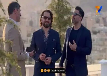 کریم باقری، بهرام رادان و سیاوش خیرابی و …. با استایل لاکچری در یک مراسم
