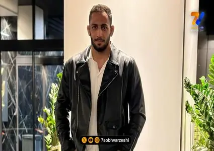 تفریح امیرعلی آذرپیرا در یک استخر در بحرین