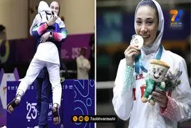 نگاه ورزشی| ساینا کریمی دختر برازنده تکواندو