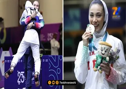 نگاه ورزشی| ساینا کریمی دختر برازنده تکواندو