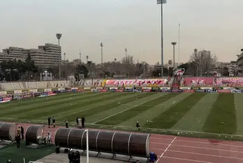 حال و هوای ورزشگاه پیش از شروع دیدار پرسپولیس مقابل سپاهان