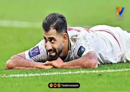 عکس| محمدحسین کنعانی‌ زادگان با سر شکسته