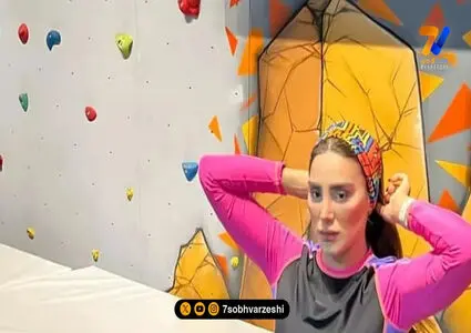 استایل شهربانو دامغان نژاد با لباس تکواندو و مدال به دست