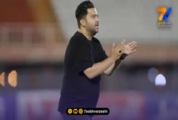 حضور اخباری پس از عمل جراحی در بازی مقابل استقلال