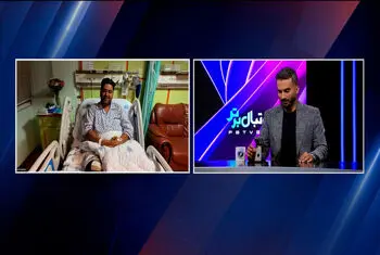 واکنش اخباری سرمربی چادرملو به مصدومیتش در برخورد با یکی از بازیکنان