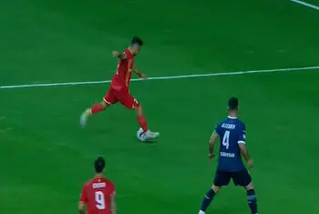 گل سوم فولاد به گل گهر توسط ابوالفضل رزاق پور