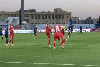 گل دوم گل گهر به پرسپولیس توسط پوریا لطیفی فر