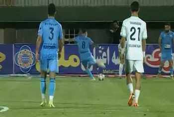 گل سوم چادرملو به گل گهر توسط دیگو تورس