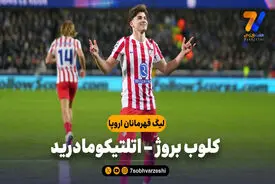 خلاصه بازی کلوب بروژ 3 – اتلتیکومادرید 3