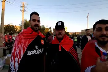 گفتگو با هواداران پرسپولیس با چاشنی کری ۷تایی