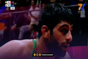 هادی ساروی در 97 کیلوگرم مقابل حریف کره‌ای 8 بر 0 پیروز شد