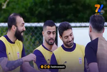 تمرین تاکتیکی در حضور نبی!