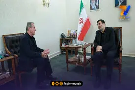 دیدار رستمیان و دنیامالی در وزارت ورزش
