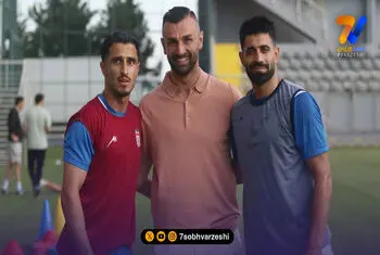 گزارش تصویری از سومین تمرین ملی پوشان در آنتالیا