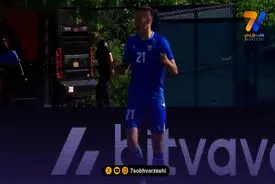 گلزنی مهاجم پرسپولیس مقابل تیم ملی هلند