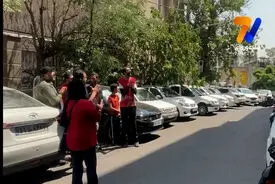 هواداران پرسپولیس: فدراسیون عدالت، مهدی تاج حمایت!