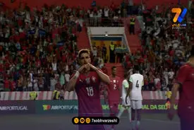 گل اول پرتغال به نیجریه توسط پدرو نتو