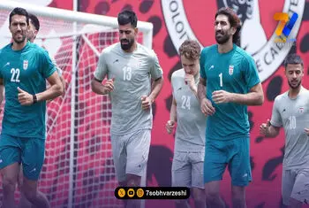 تمرین ملی‌پوشان همزمان با افتتاحیه جام جهانی