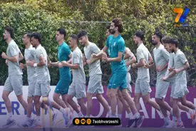 گزارش تصویری| ادامه آماده‌سازی تیم ملی ایران در روز افتتاحیه جام جهانی