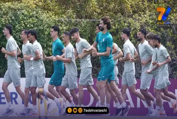 گزارش تصویری| ادامه آماده‌سازی تیم ملی ایران در روز افتتاحیه جام جهانی
