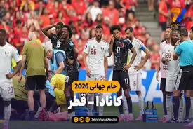 خلاصه بازی کانادا 6 – قطر 0