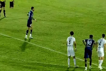 گل اول گل گهر به ملوان توسط مهدی تیکدری نژاد