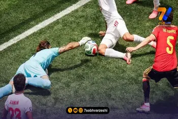 دیوار ایران برابر بلژیک؛ بیرانوند با نمره ۱۰ درخشید!