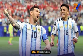 آرژانتین 2 – اتریش 0/ صعود با تاریخ سازی لیونل مسی