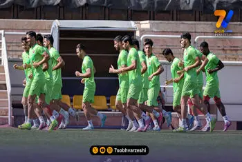 پرسپولیس با کریم باقری تمرین کرد