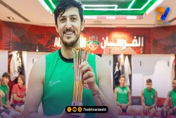 آزمون جایزه بهترین گلزن شباب الاهلی را گرفت