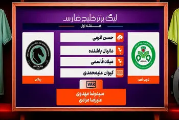 کارشناسی داوری دیدار ذوب آهن – پیکان