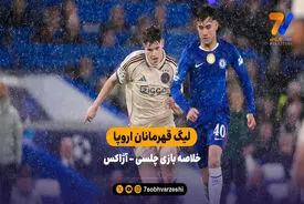 لیگ قهرمانان اروپا | خلاصه بازی چلسی ۵ –  آژاکس ۱