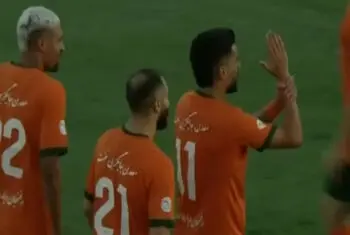 گل اول مس رفسنجان به چادرملو توسط مهدی شریفی