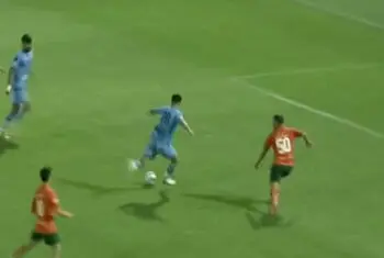 گل سوم چادرملو به مس رفسنجان توسط خسروی