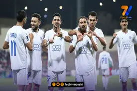 گل اول استقلال به الوحدات توسط مهران احمدی