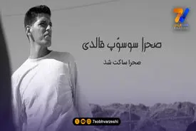 صحرا ساکت شد