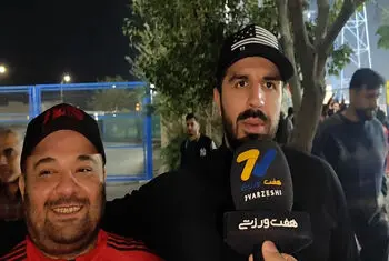 تقدیر و تشکر هواداران پرسپولیس از اوسمار و سروش